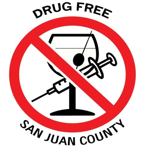 Drug Free San Juan County Logo